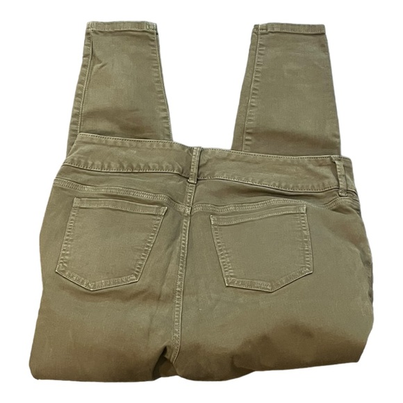 Torrid size 14R army green jeggings EUC - Picture 6 of 10